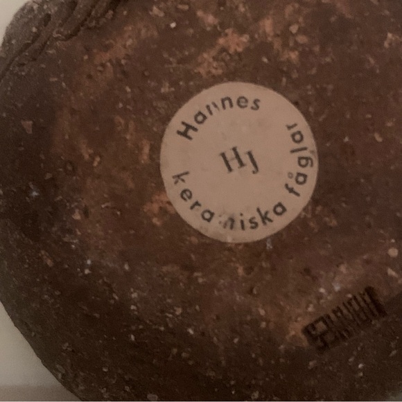 Miniature Hannes Keramiska Faglar Owl Set - Picture 15 of 15